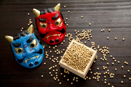 Eve of the beginning of springの写真素材