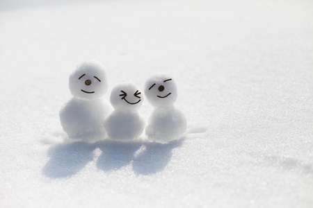 Snowmanの写真素材