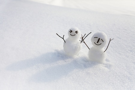 snowmanの写真素材