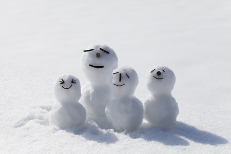 snowmanの写真素材
