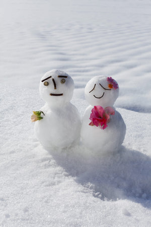 snowmanの写真素材