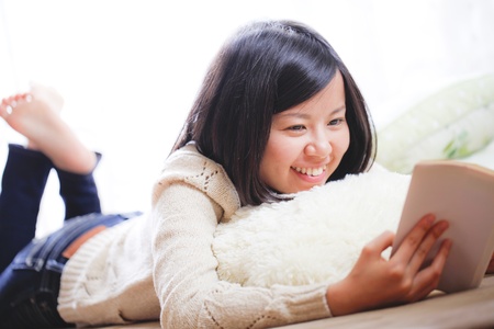 An Oriental s young woman の写真素材