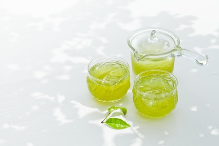 Green teaの写真素材