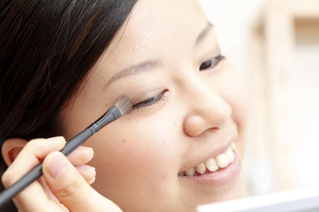 makeupの写真素材