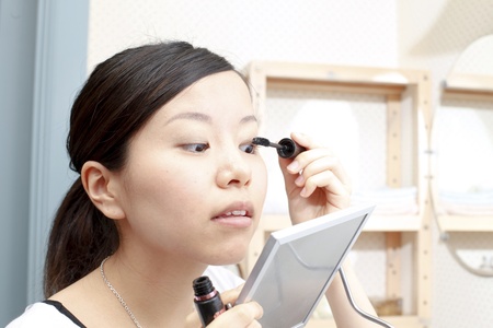 makeupの写真素材