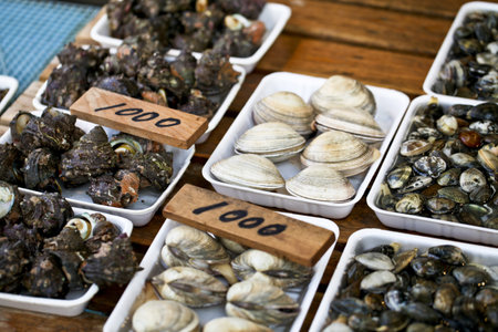 fish market in Japan,の写真素材