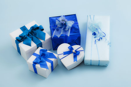 gift blue