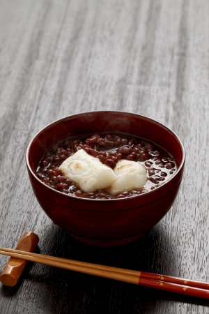 Sweet red-bean soupの写真素材