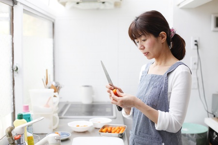Japanese housewifeの写真素材