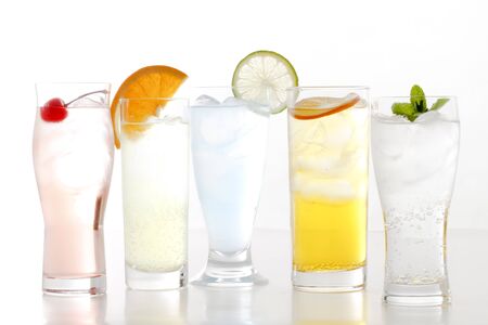 Cold drinks, alcoholic beveragesの写真素材