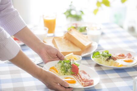 Breakfast imagesの写真素材