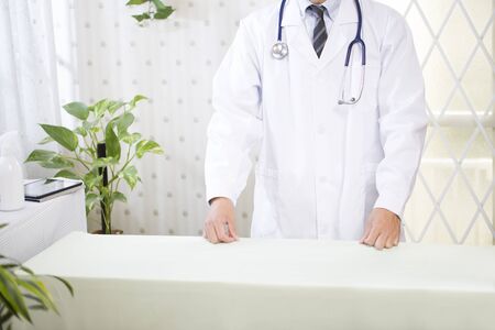 Veterinary doctor, synthetic material Â の写真素材