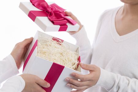 Give presentsの写真素材