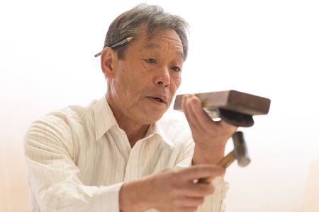 skilled carpenterの写真素材