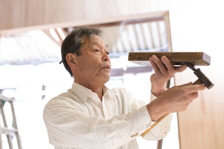 skilled carpenterの写真素材