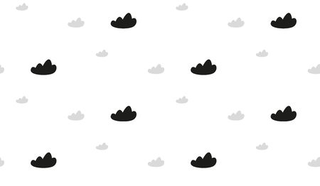 Clouds Cute pattern for kids, girls and boys.のイラスト素材