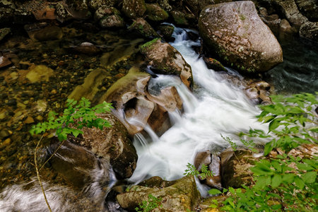 There are many interesting things in the landscape of the Japanese countryside that are everywhere.の写真素材