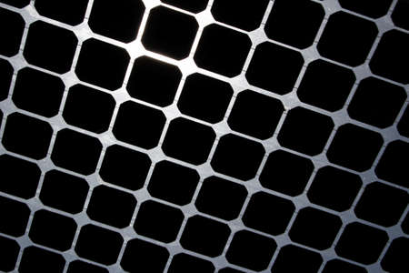 Solar panel close up photoの写真素材