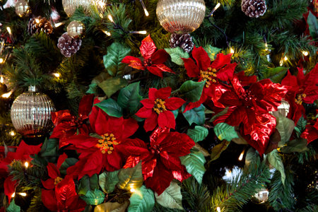 Photos for background material for Christmas decorations