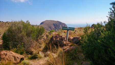 Marakele National Park South Africa: Lenong view point.の写真素材