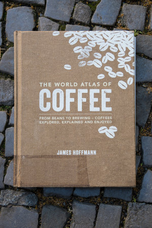 Berlin, Germany, June 2022, Illustrative Editorial: The world atlas of Coffee book by James Hoffmann.のeditorial素材