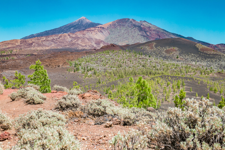 Pico del Teide - Spectacular volcano on Tenerife, with its surroundingsの写真素材