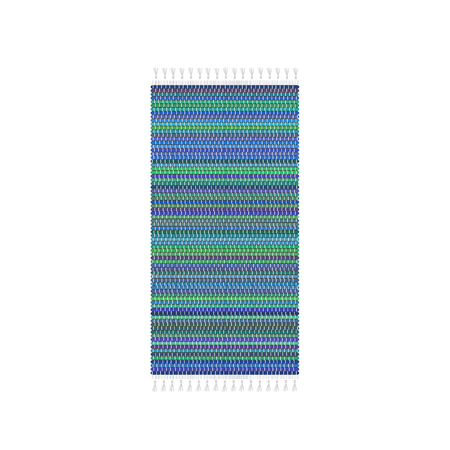 carpet vector illustration, isolated on white background. Rug top view.のイラスト素材