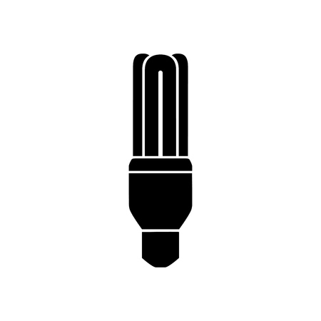 Light bulb icon isolated on white. Vector.のイラスト素材