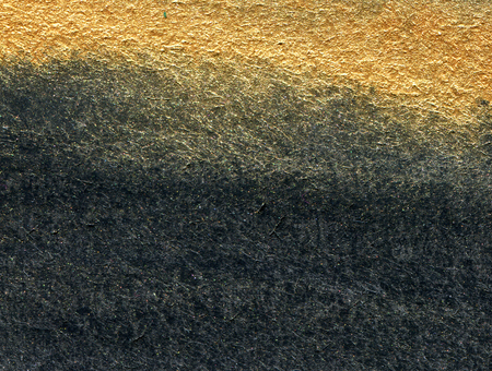 Gold and black background, hand drawn illustrationの写真素材