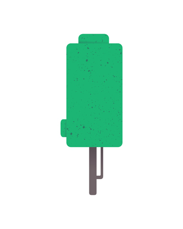 Tree icon on white background, vector illustrationのイラスト素材