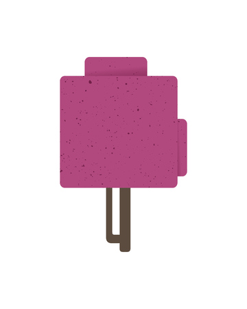 Tree icon on white background, vector illustrationのイラスト素材