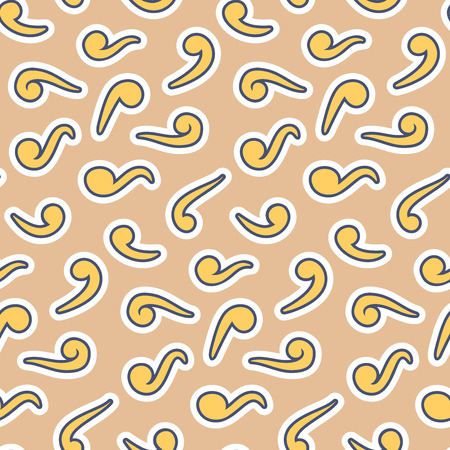 Vector seamless minimalist ethnic print. Background for textile or book covers, manufacturing, wallpapers, print, gift wrap.のイラスト素材