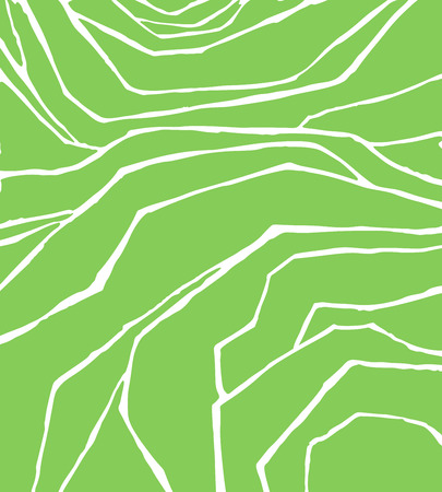 Rice or tea plantation on cascades field, vector illustration, top viewのイラスト素材