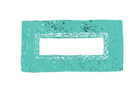 Colorful frame with grunge texture isolated on white. Frame with space for textのイラスト素材