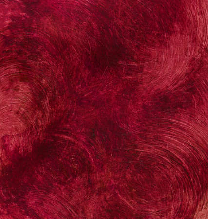 Acrylic grunge hand drawn red abstract backgraundの写真素材