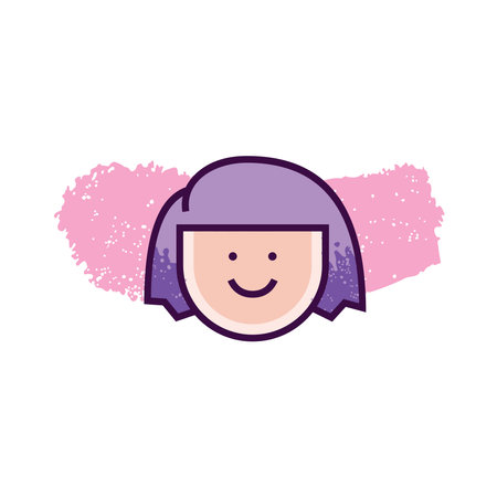 Modern outline style emoji icon. Simple emoticon pictogram.のイラスト素材