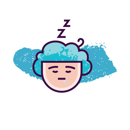 Modern outline style emoji icon. Simple emoticon pictogram.のイラスト素材