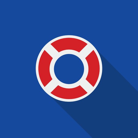 Lifebouy iconのイラスト素材