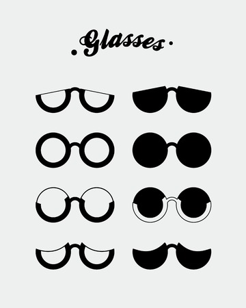Glassesのイラスト素材