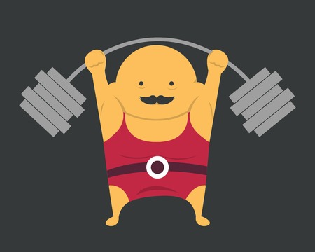 Weightlifter のイラスト素材