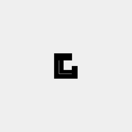 Letter G icon design template elements. のイラスト素材