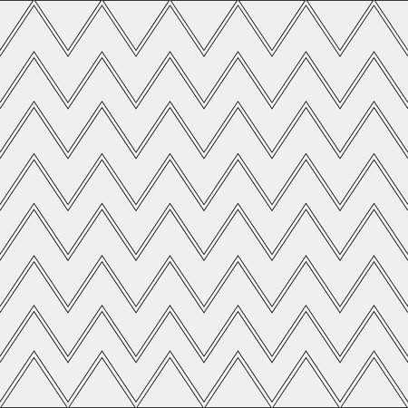 Vector seamless pattern. Modern stylish minimalistic monochrome texture. Repeating geometric tiles of rhombuses or trianglesのイラスト素材