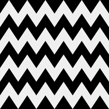 Vector seamless pattern. Modern stylish minimalistic monochrome texture. Repeating geometric tiles of rhombuses or trianglesのイラスト素材