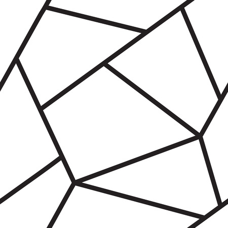 Geometric minimalist pattern. Lines, monochrome.のイラスト素材