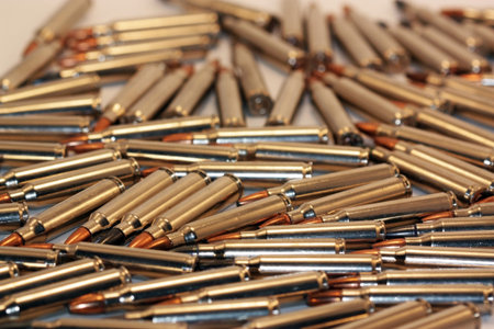 Rifle bullet collage