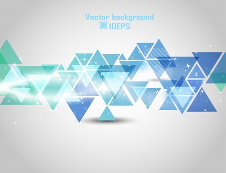 Abstract  blue Vector Background のイラスト素材