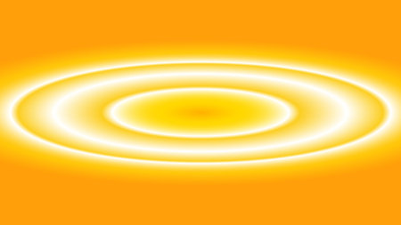 Yellow abstract cosmic. Abstract background. Vector illustrationのイラスト素材