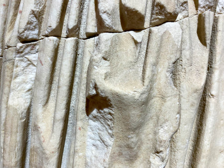 Natural yellow stone texture for background.の写真素材