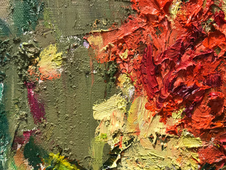 Old vintage grungy plaster painted wall texture background.