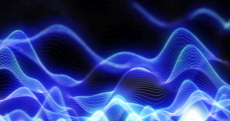 Abstract beautiful explosion fireworks fire salute with a bright glowing smoke magical energy effect...